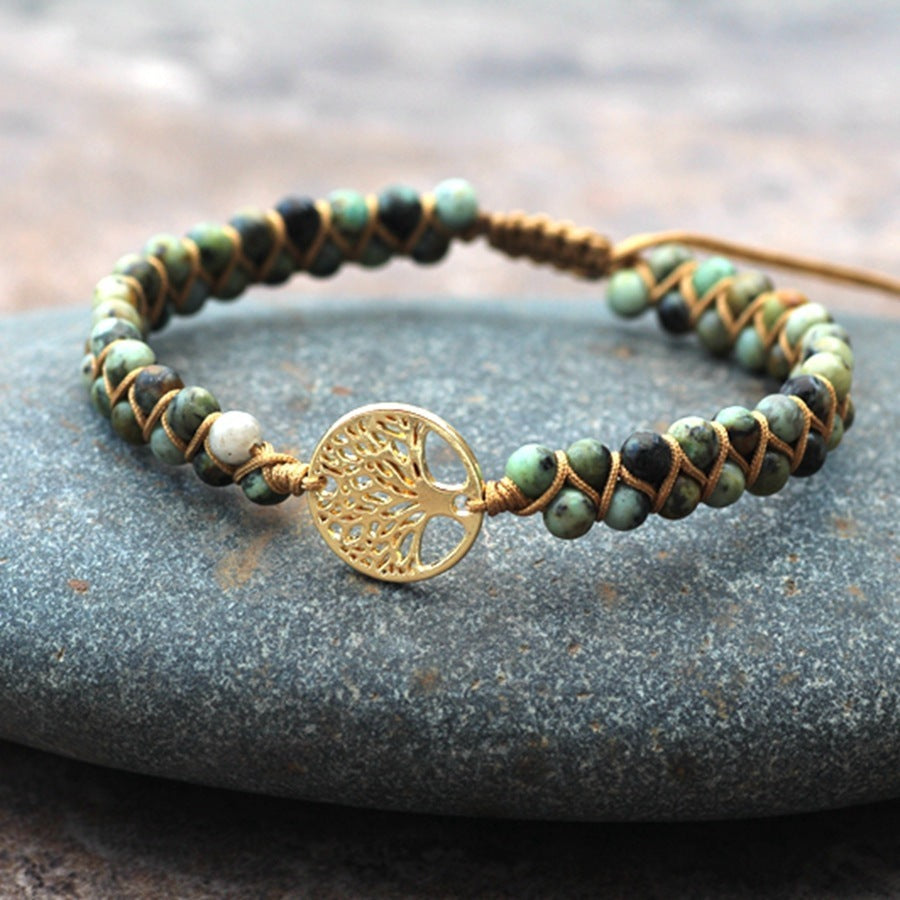 Bracelet Arbre de Vie avec  Pierres naturelles