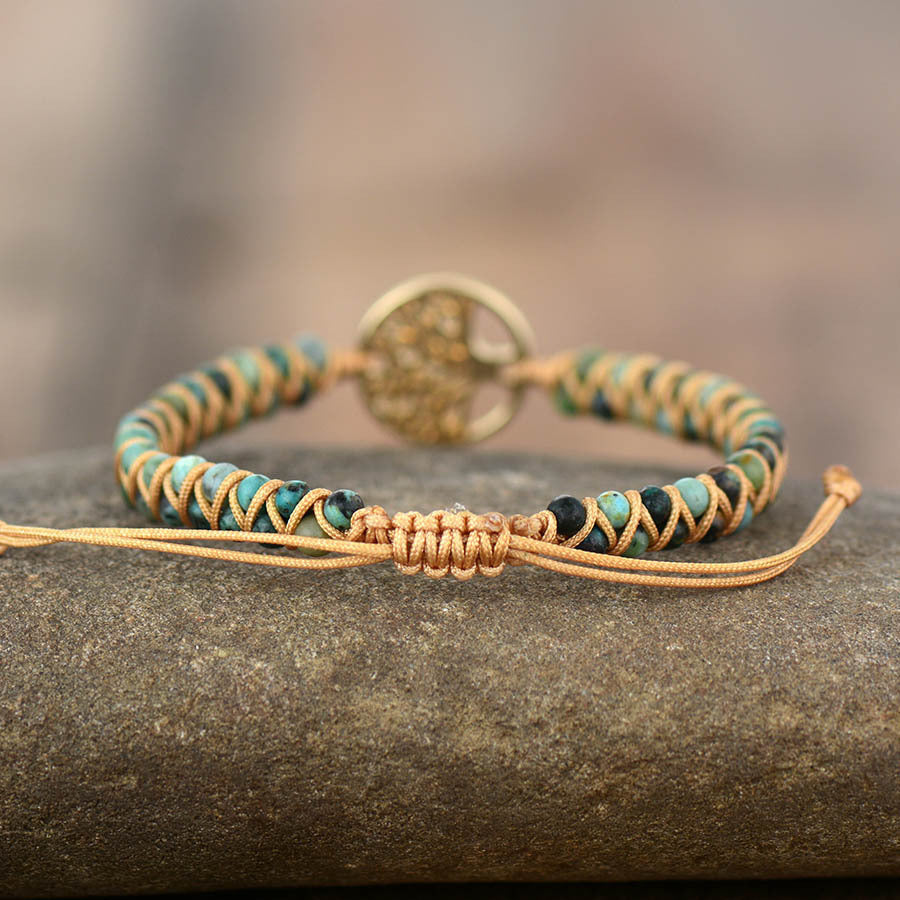 Bracelet Arbre de Vie avec  Pierres naturelles