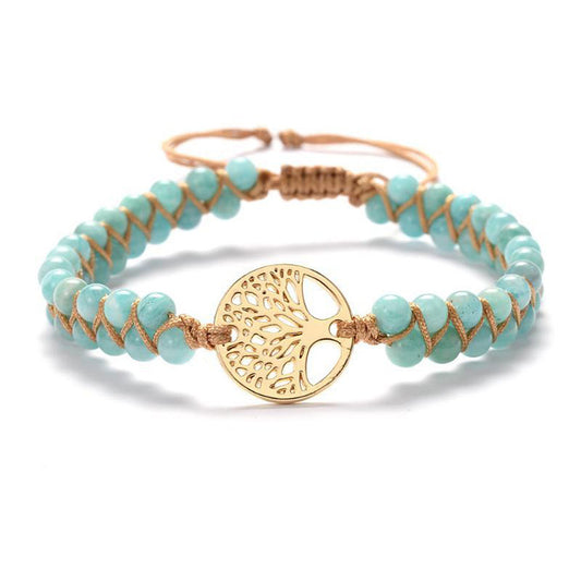 Bracelet Arbre de Vie avec  Pierres naturelles