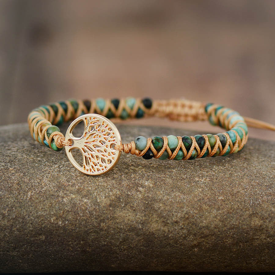Bracelet Arbre de Vie avec  Pierres naturelles