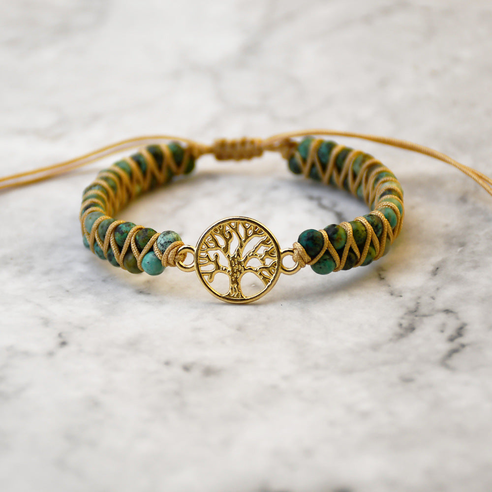 Bracelet Arbre de Vie avec  Pierres naturelles
