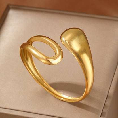 intertwined teardrop bracelet