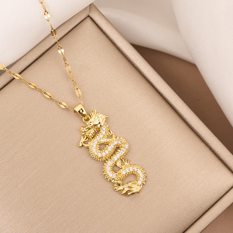 Collier Dragon du Zodiaque