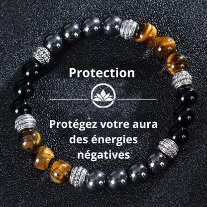 Natural Tiger Eye Magnetic Bracelet