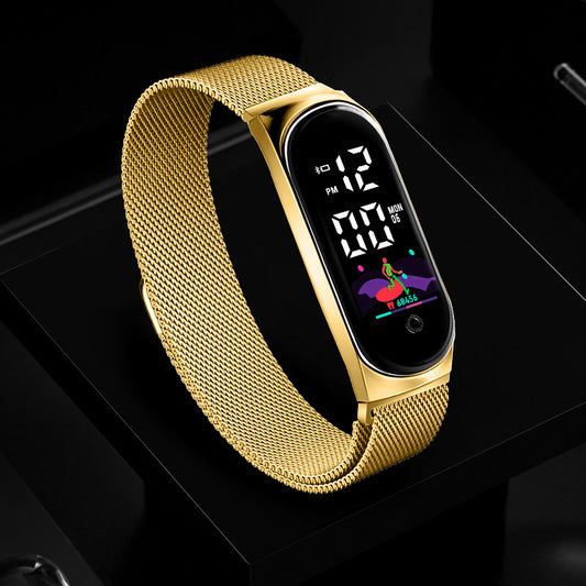 Bracelet et Montre Tactile Étanche